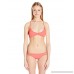 Quintsoul Women's Macrame Low-Rise Bikini Bottom with Cinching Coral B01C653BDE